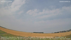 view from Carstairs Sky Cam on 2025-09-07
