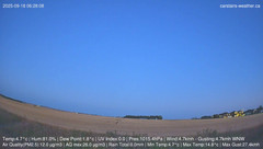 view from Carstairs Sky Cam on 2025-09-18
