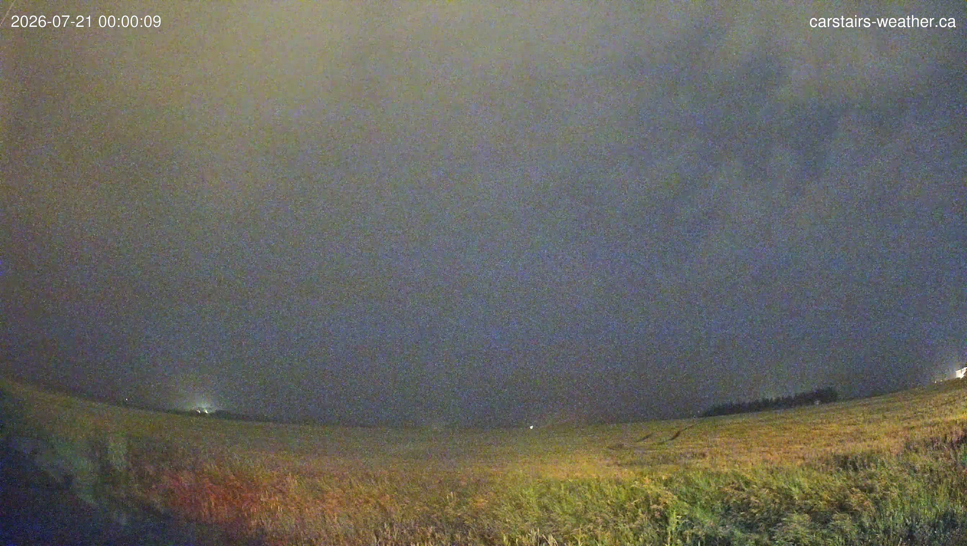 time-lapse frame, Carstairs Sky Cam webcam