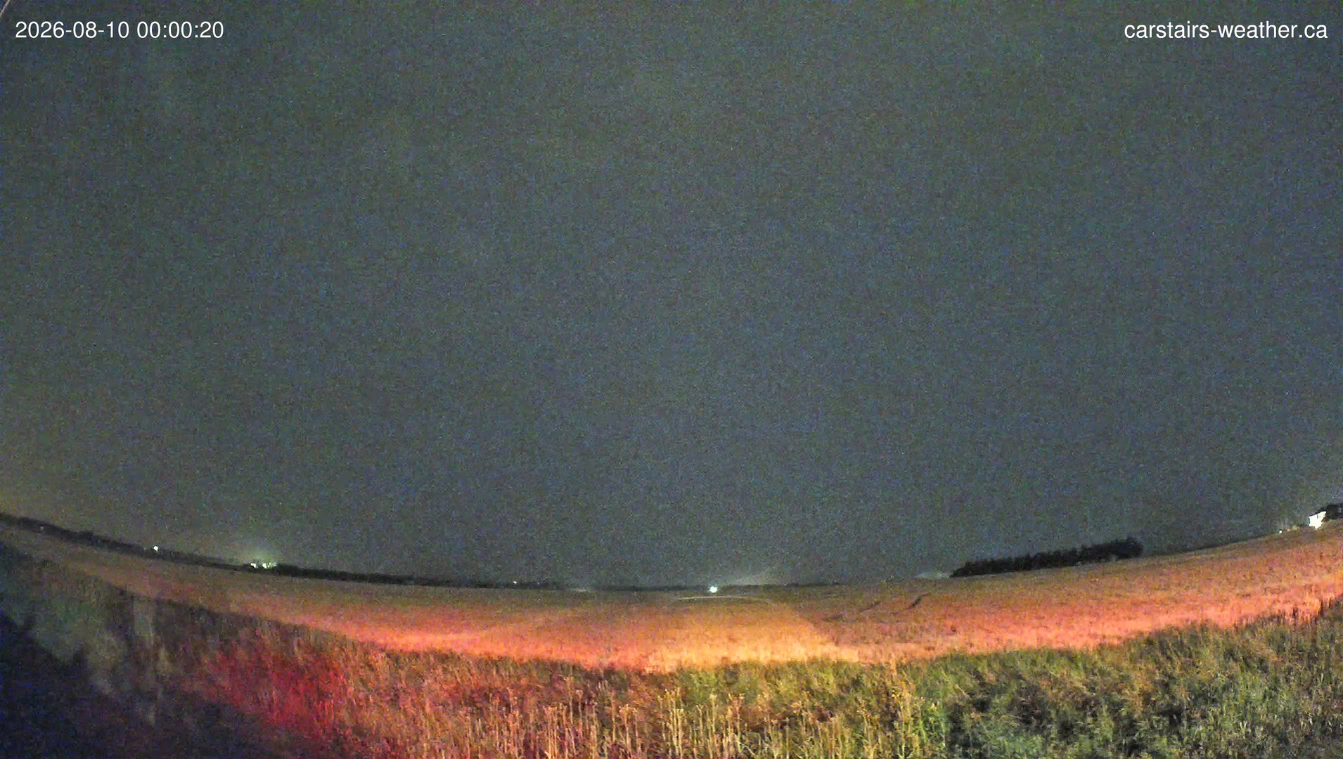 time-lapse frame, Carstairs Sky Cam webcam