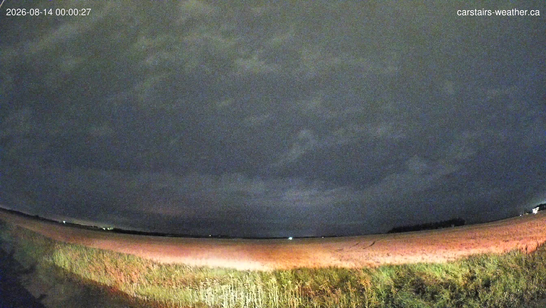 time-lapse frame, Carstairs Sky Cam webcam