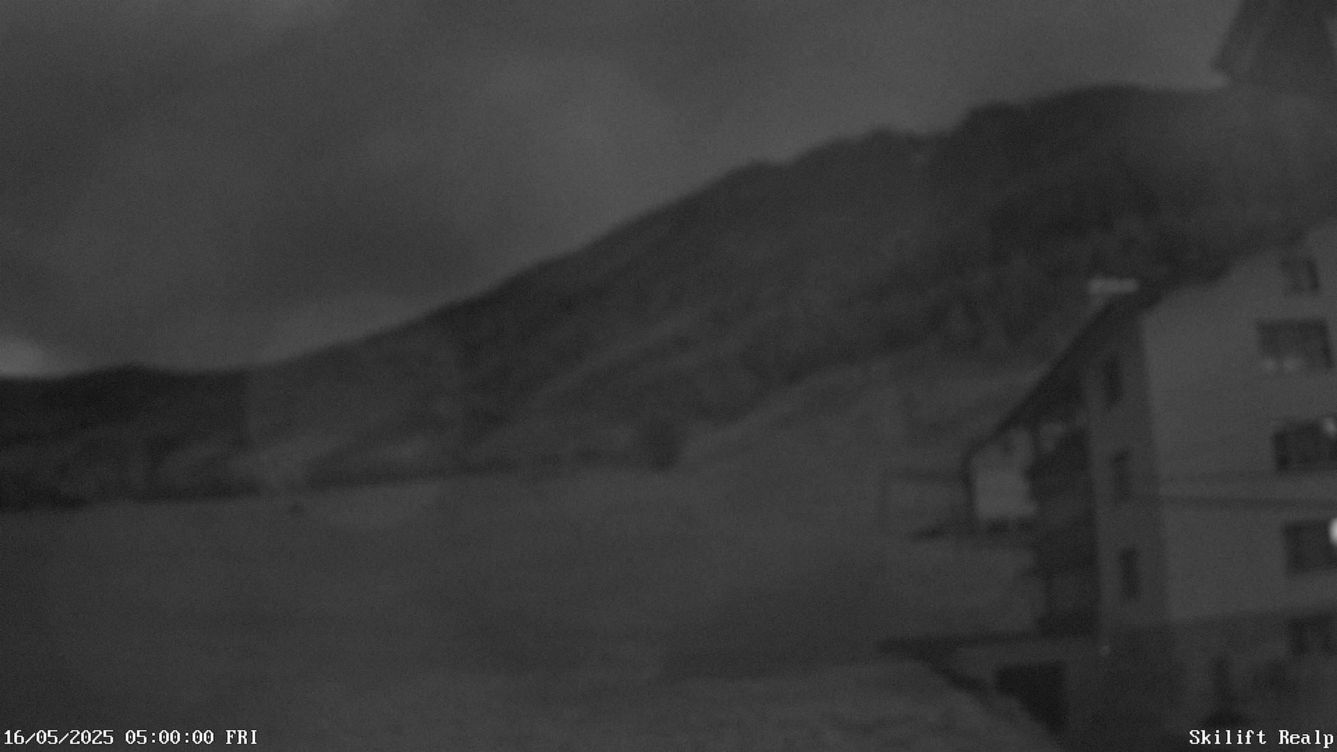 time-lapse frame, Skilift Realp webcam