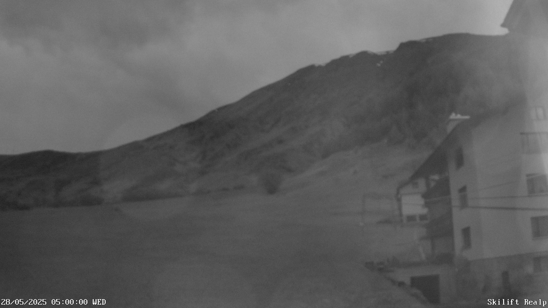 time-lapse frame, Skilift Realp webcam