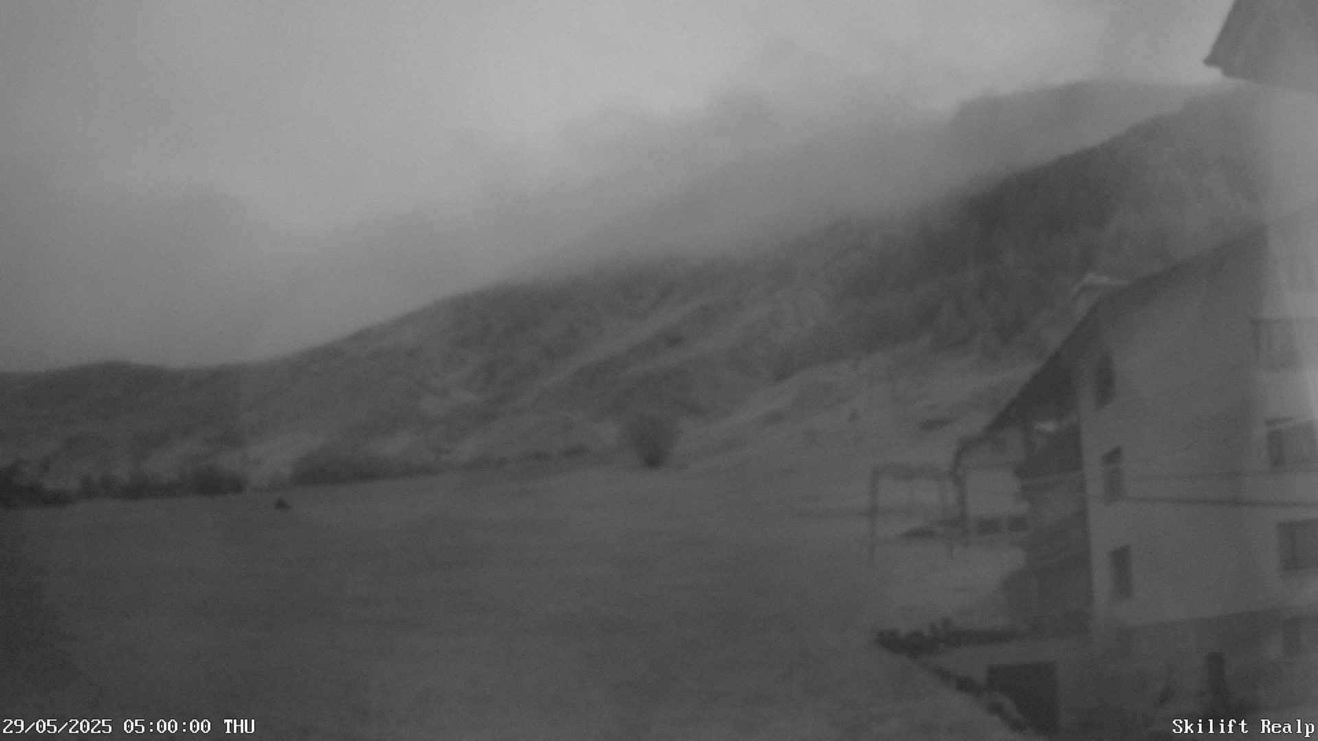 time-lapse frame, Skilift Realp webcam