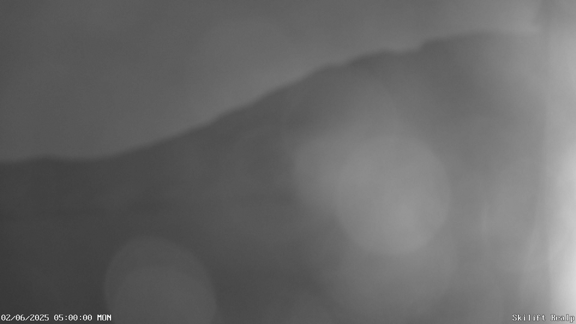 time-lapse frame, Skilift Realp webcam
