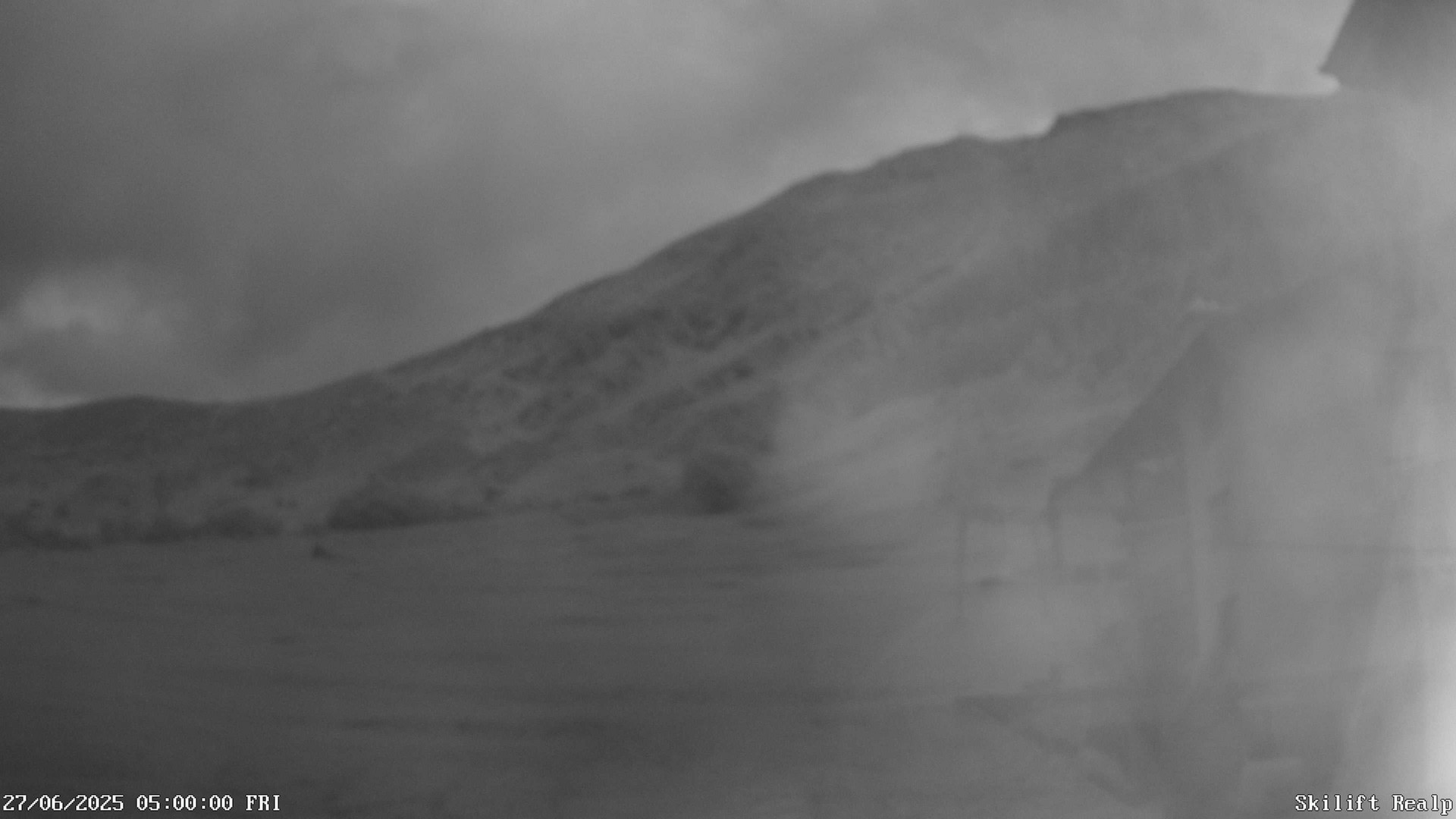 time-lapse frame, Skilift Realp webcam