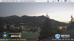 view from Santa Sofia on 2025-07-01