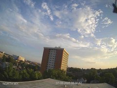 view from University Place Apartments - North Weather on 2025-07-06