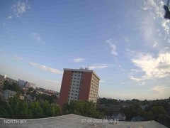 view from University Place Apartments - North Weather on 2025-07-06