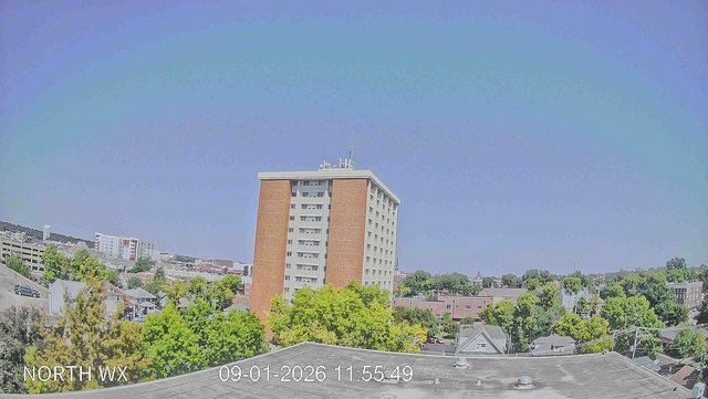 view from University Place Apartments - North Weather on 2026-09-01
