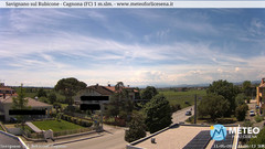 view from Savignano sul Rubicone on 2025-05-11