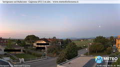 view from Savignano sul Rubicone on 2025-05-15