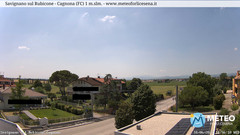 view from Savignano sul Rubicone on 2025-06-18