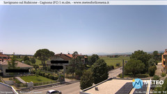 view from Savignano sul Rubicone on 2025-06-24
