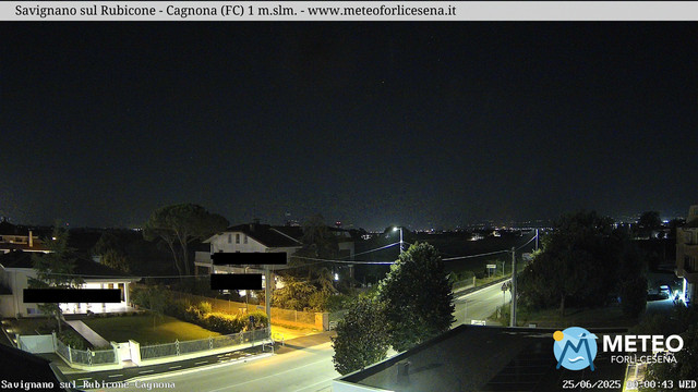 time-lapse frame, Savignano sul Rubicone webcam