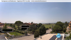 view from Savignano sul Rubicone on 2025-06-25