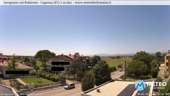 view from Savignano sul Rubicone on 2025-06-28