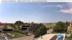 view from Savignano sul Rubicone on 2025-07-01