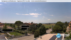 view from Savignano sul Rubicone on 2025-07-01