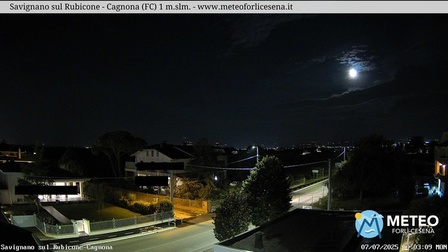 time-lapse frame, Savignano sul Rubicone webcam