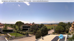 view from Savignano sul Rubicone on 2025-07-07