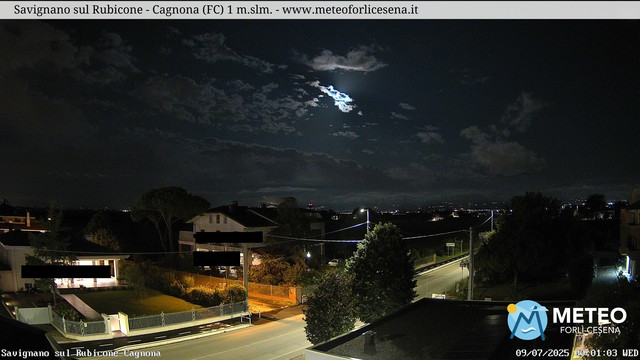 time-lapse frame, Savignano sul Rubicone webcam