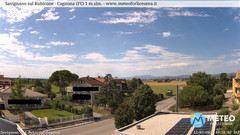 view from Savignano sul Rubicone on 2025-07-12