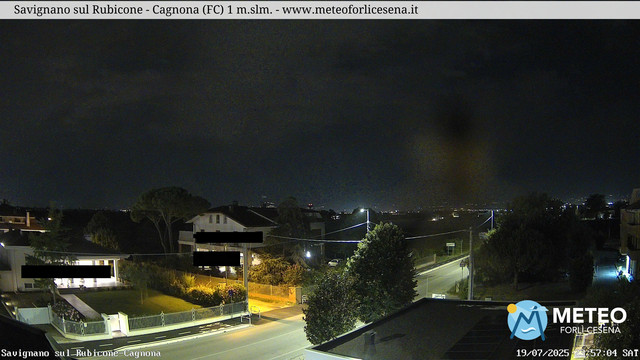 time-lapse frame, Savignano sul Rubicone webcam