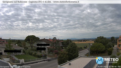view from Savignano sul Rubicone on 2025-07-25