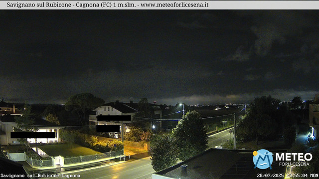 time-lapse frame, Savignano sul Rubicone webcam