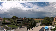 view from Savignano sul Rubicone on 2025-07-29