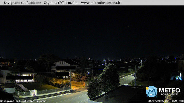 time-lapse frame, Savignano sul Rubicone webcam