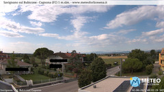 view from Savignano sul Rubicone on 2025-08-02