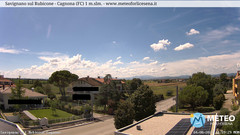 view from Savignano sul Rubicone on 2025-08-04