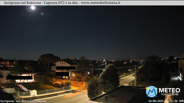time-lapse frame, Savignano sul Rubicone webcam