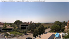view from Savignano sul Rubicone on 2025-08-11