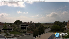 view from Savignano sul Rubicone on 2025-08-21