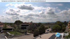 view from Savignano sul Rubicone on 2025-08-25