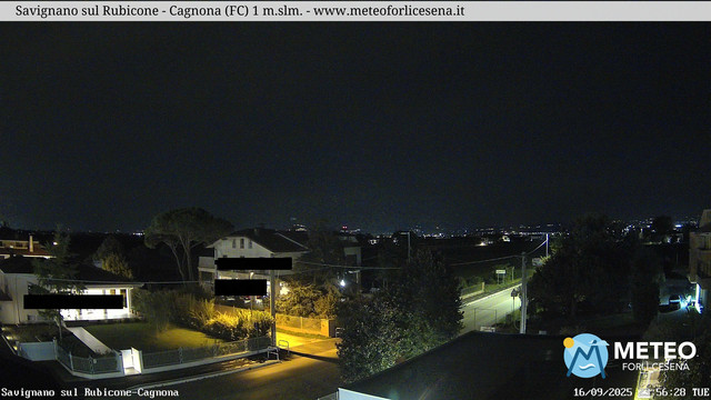 time-lapse frame, Savignano sul Rubicone webcam