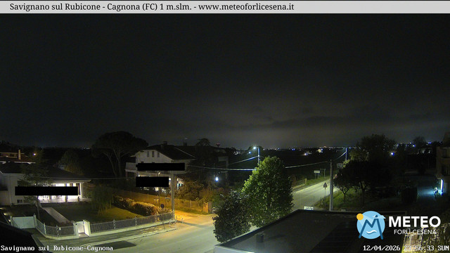 time-lapse frame, Savignano sul Rubicone webcam