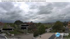 view from Savignano sul Rubicone on 2026-04-15