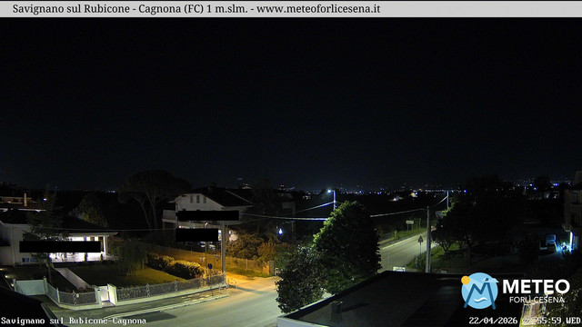 time-lapse frame, Savignano sul Rubicone webcam