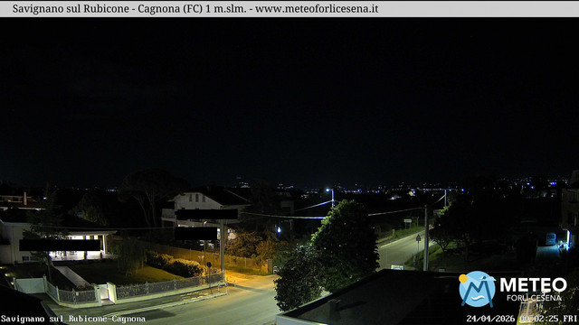 time-lapse frame, Savignano sul Rubicone webcam