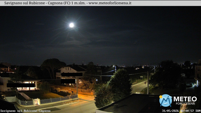 time-lapse frame, Savignano sul Rubicone webcam