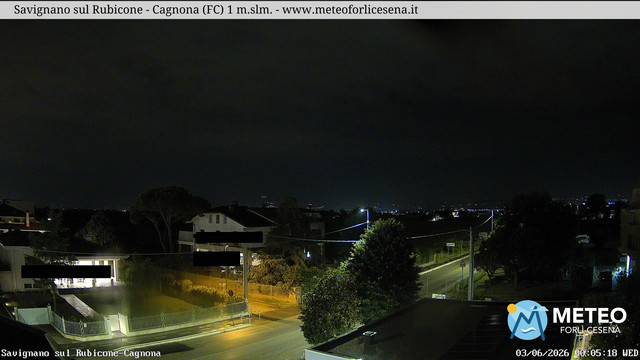 time-lapse frame, Savignano sul Rubicone webcam