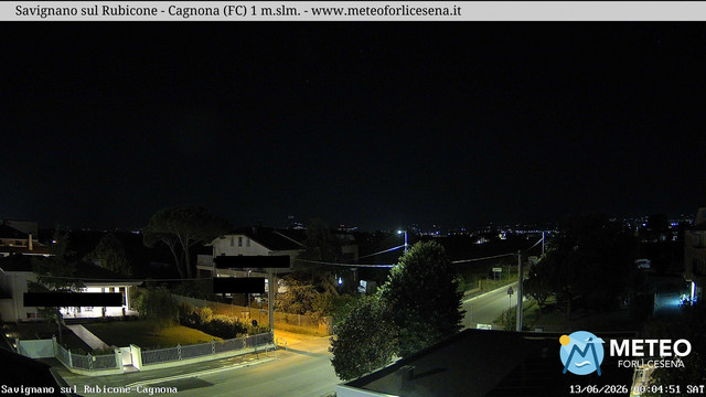 time-lapse frame, Savignano sul Rubicone webcam