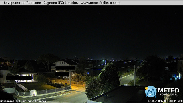 time-lapse frame, Savignano sul Rubicone webcam