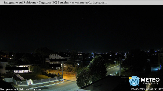time-lapse frame, Savignano sul Rubicone webcam