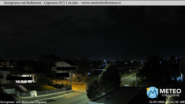 time-lapse frame, Savignano sul Rubicone webcam