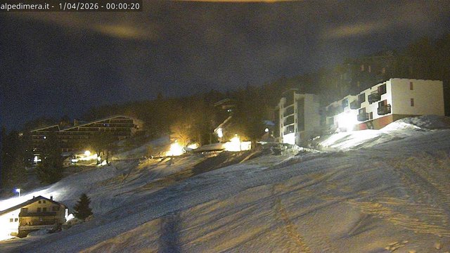 time-lapse frame, Alpe di Mera - Mera alta webcam